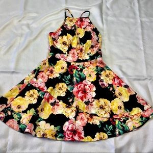 Speechless Juniors' Fit & Flare Dress